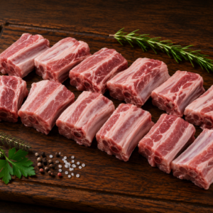 Costillas de cerdo frescas en trocitos, 500gr