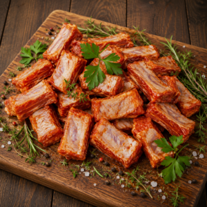 Costillas adobadas, 500gr